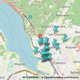 Mappa Via Alcide de Gasperi, 23900 Lecco LC, Italia (0.863)