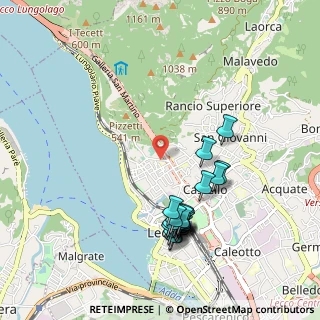 Mappa Via Alcide de Gasperi, 23900 Lecco LC, Italia (1.0035)