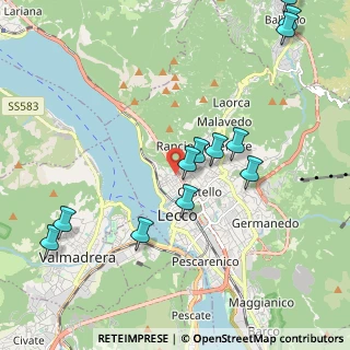 Mappa Via Alcide de Gasperi, 23900 Lecco LC, Italia (2.32583)