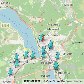 Mappa Via Alcide de Gasperi, 23900 Lecco LC, Italia (2.37923)