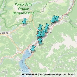 Mappa Via C. Golgi, 24060 Rogno BG, Italia (4.52071)