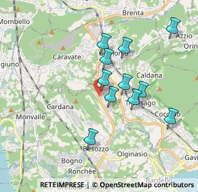 Mappa Via Trieste, 21034 Besozzo VA, Italia (1.58636)