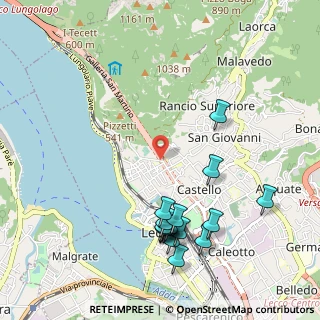Mappa SS del Lago di Como e D. Spluga, 23900 Lecco LC, Italia (1.13938)