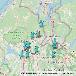 Mappa Via del Pettirosso, 21059 Viggiù VA, Italia (7.46)