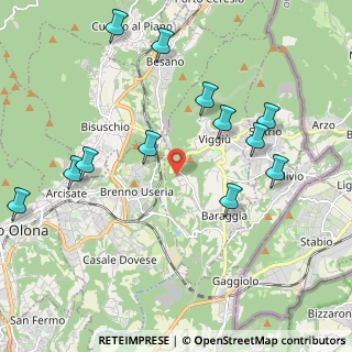 Mappa Via del Pettirosso, 21059 Viggiù VA, Italia (2.26)