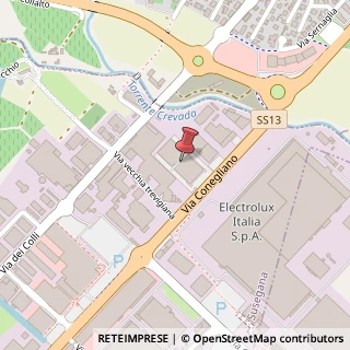 Mappa Via Conegliano, 75, 31058 Susegana, Treviso (Veneto)