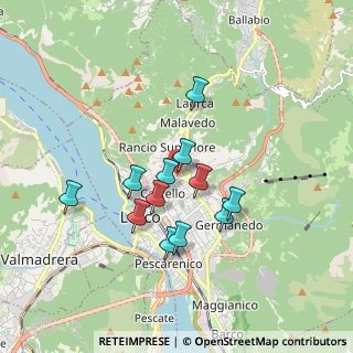 Mappa Via Plinio, 23900 Lecco LC, Italia (1.4425)