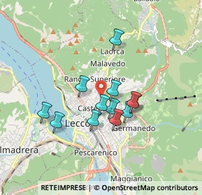 Mappa Via Plinio, 23900 Lecco LC, Italia (1.34417)