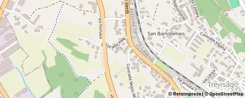 Mappa Cocquio-Trevisago