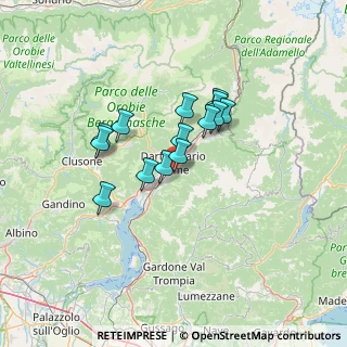 Mappa Via Pistoni, 25040 Gianico BS, Italia (9.92357)