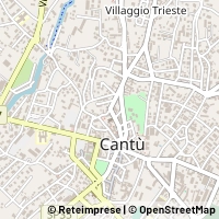 Mapa Cantù