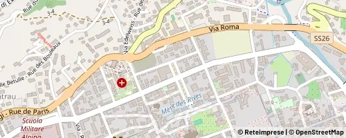 Mappa Aosta