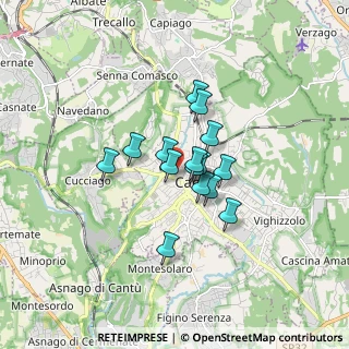 Mappa Via John Fitzgerald Kennedy, 22063 Cantù CO, Italia (1.06867)