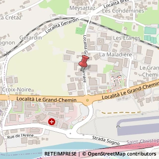 Mappa Localita' Grande Charriere, 7, 11020 Saint-Christophe, Aosta (Valle d'Aosta)