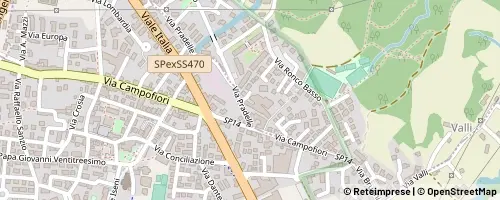 Mappa Almè