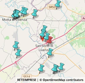 Mappa SP 61, 30029 San Stino di Livenza VE, Italia (4.8415)