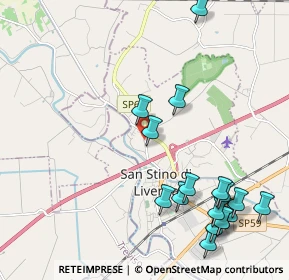 Mappa SP 61, 30029 San Stino di Livenza VE, Italia (2.53118)