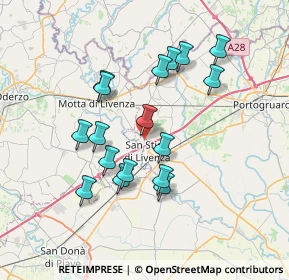 Mappa SP 61, 30029 San Stino di Livenza VE, Italia (6.48176)