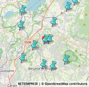 Mappa Via Italia Libera, 23893 Cassago Brianza LC, Italia (4.34)