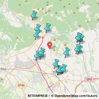 Mappa Via Fondovilla, 36100 Carrè VI, Italia (3.99824)