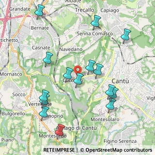 Mappa 22060 Cucciago CO, Italia (2.21267)