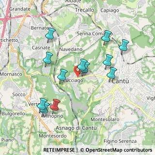 Mappa 22060 Cucciago CO, Italia (1.87417)