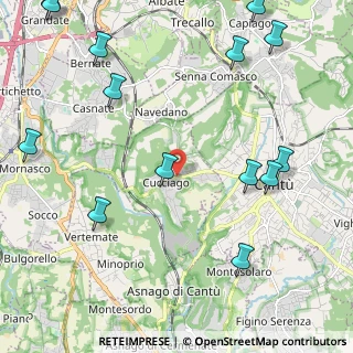 Mappa 22060 Cucciago CO, Italia (2.985)