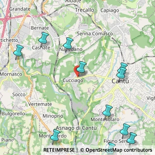 Mappa 22060 Cucciago CO, Italia (2.98818)