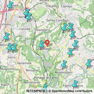 Mappa 22060 Cucciago CO, Italia (3.06647)