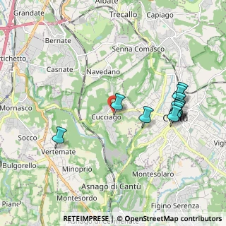 Mappa 22060 Cucciago CO, Italia (2.07583)