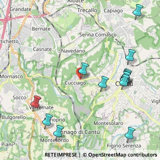 Mappa 22060 Cucciago CO, Italia (2.60769)