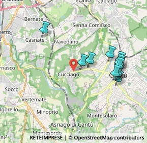 Mappa 22060 Cucciago CO, Italia (1.97)
