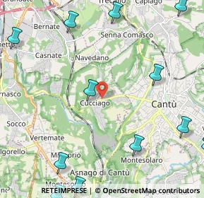 Mappa 22060 Cucciago CO, Italia (3.36143)