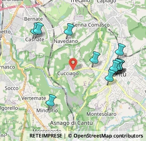 Mappa 22060 Cucciago CO, Italia (2.17)