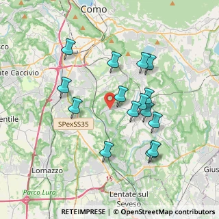 Mappa 22060 Cucciago CO, Italia (3.40867)