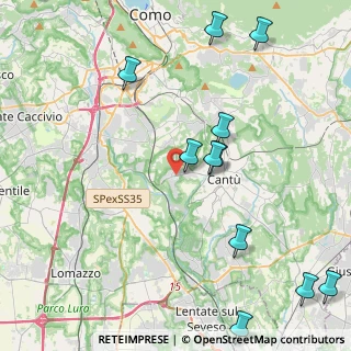 Mappa 22060 Cucciago CO, Italia (5.16182)