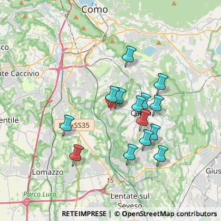 Mappa 22060 Cucciago CO, Italia (3.28)