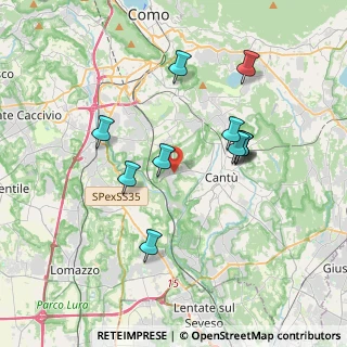 Mappa 22060 Cucciago CO, Italia (3.36545)