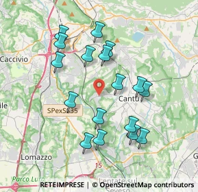 Mappa 22060 Cucciago CO, Italia (3.55353)