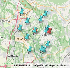 Mappa 22060 Cucciago CO, Italia (3.30143)