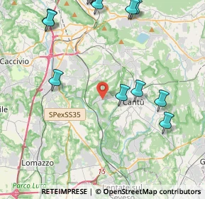 Mappa 22060 Cucciago CO, Italia (6.2155)