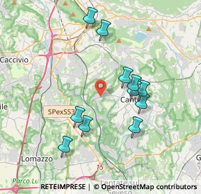 Mappa 22060 Cucciago CO, Italia (3.48091)