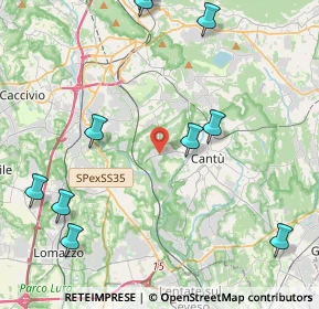 Mappa 22060 Cucciago CO, Italia (5.7225)