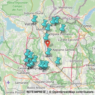 Mappa Via Ungaretti, 21040 Venegono Inferiore VA, Italia (7.906)