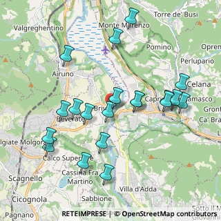 Mappa Via Cesare Cantù, 23883 Brivio LC, Italia (2.015)