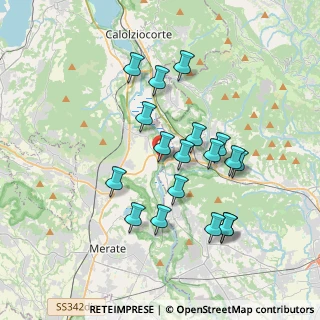 Mappa Via Cesare Cantù, 23883 Brivio LC, Italia (3.37889)