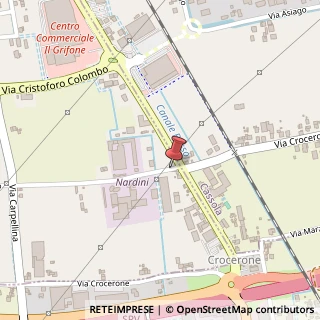 Mappa Via Madonna di Fatima, 10, 36061 Bassano del Grappa, Vicenza (Veneto)