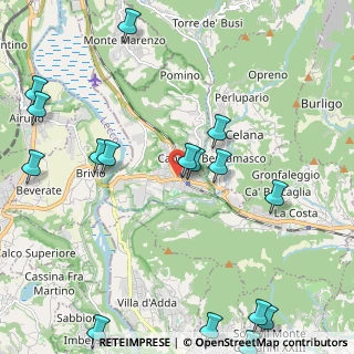 Mappa Via Mazzini, 24034 Cisano Bergamasco BG, Italia (2.83938)