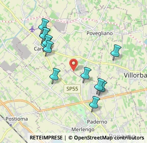 Mappa Via Fiume, 31050 Ponzano Veneto TV, Italia (1.87583)