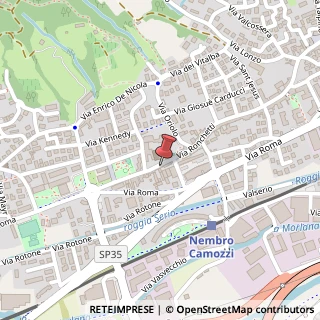 Mappa Via Ronchetti, 41, 24027 Nembro, Bergamo (Lombardia)